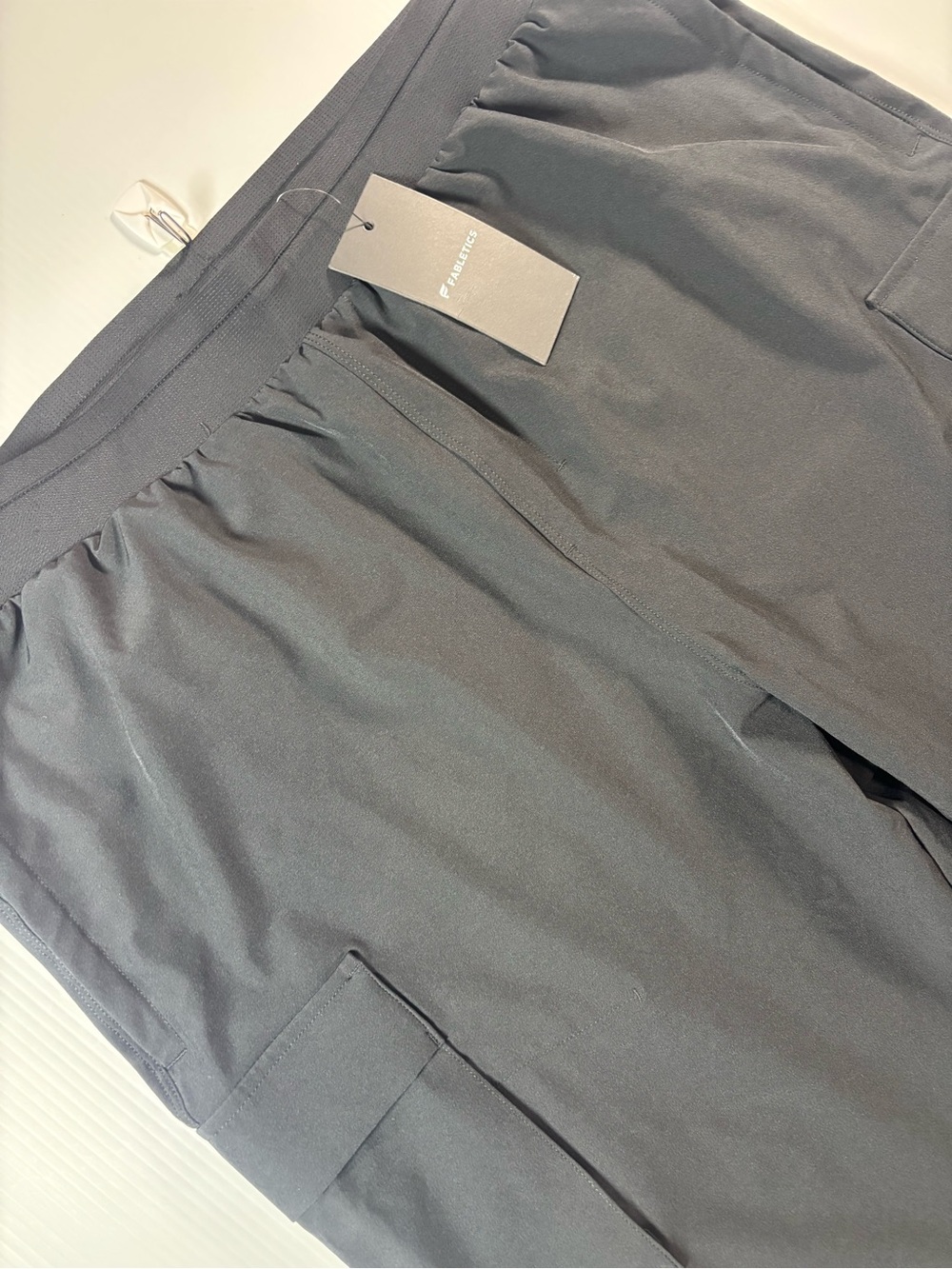 Fabletics The Fundamental Cargo Pants Men's XL Drawstring Lightweight Black